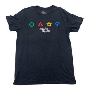 Netflix Squid Game Tee Thrifted Vintage Style Size XL